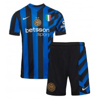 Inter Milan Federico Dimarco #32 Hjemmebanesæt Børn 2024-25 Kortærmet (+ Korte bukser)